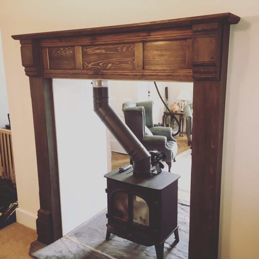 Cwmpas Lle Tân Plaen – Plain Fireplace Surround